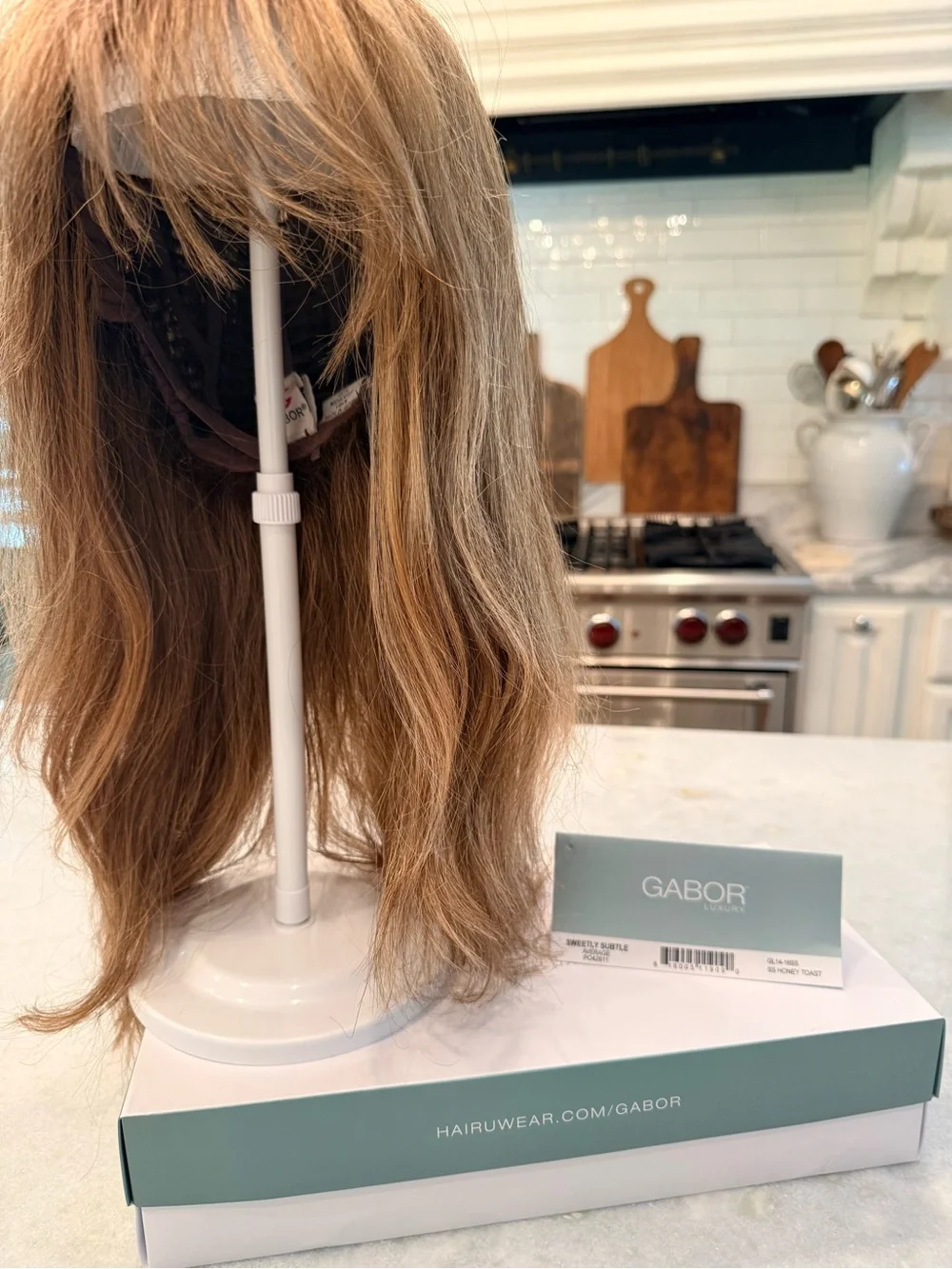 Gabor Long Layered Wig in SS Honey Toast